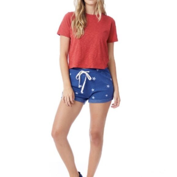 Alternative Hayes Crop Slub Organic Cotton T-Shirt - Picture 5 of 9